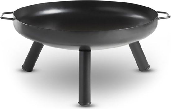 Goliving Outdoor Feuerschale - Feuerkorb - Gartenkamin - Stimmungsvolle Feuerstelle - Terrassenheizer - Stahl - Ã˜ 60cm