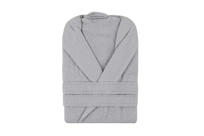 Capa Home - Bademantel - 100% Baumwolle - Grau