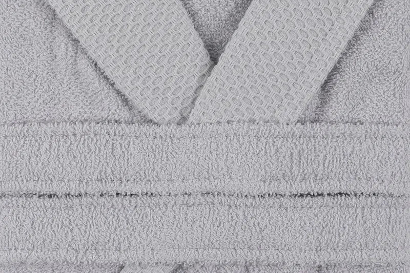 Capa Home - Bademantel - 100% Baumwolle - Grau