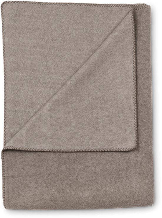 Kayori Sagano Plaid Bamboo – Decke – Plaid 150 x 220 cm – Für draußen und drinnen – Dunkelbraun
