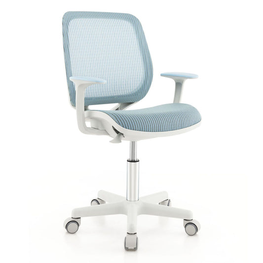 Coast Kinderdrehstuhl – höhenverstellbar – ergonomische Rückenlehne und Armlehnen – blau