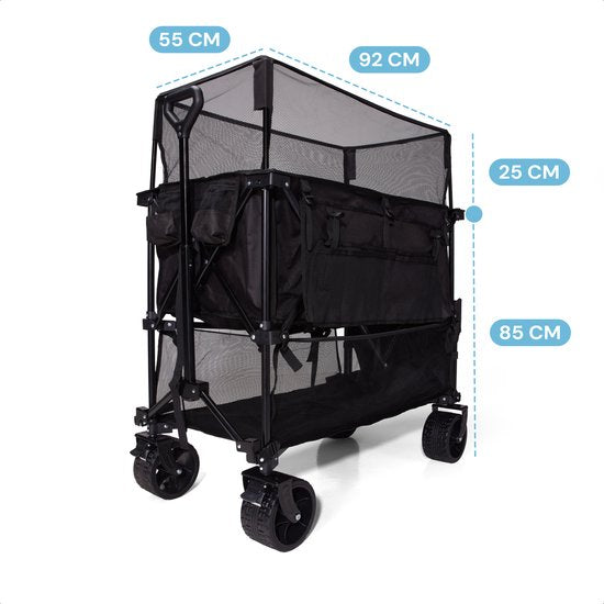Herr Fold Bolderkar - XXL - faltbar - 400L - Grün