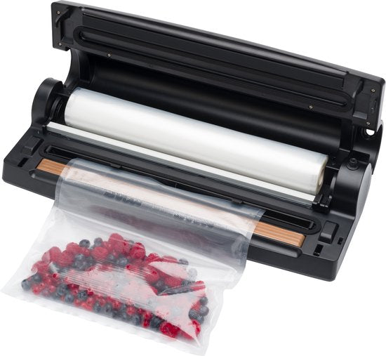 Solis Vac Prestige Maxi 5706 Vakuumierer - Vakuumierer inklusive Vakuumbeutel und Folie - Vakuumiergerät mit Marinatorfunktion und Schlauchanschluss - Extra groß