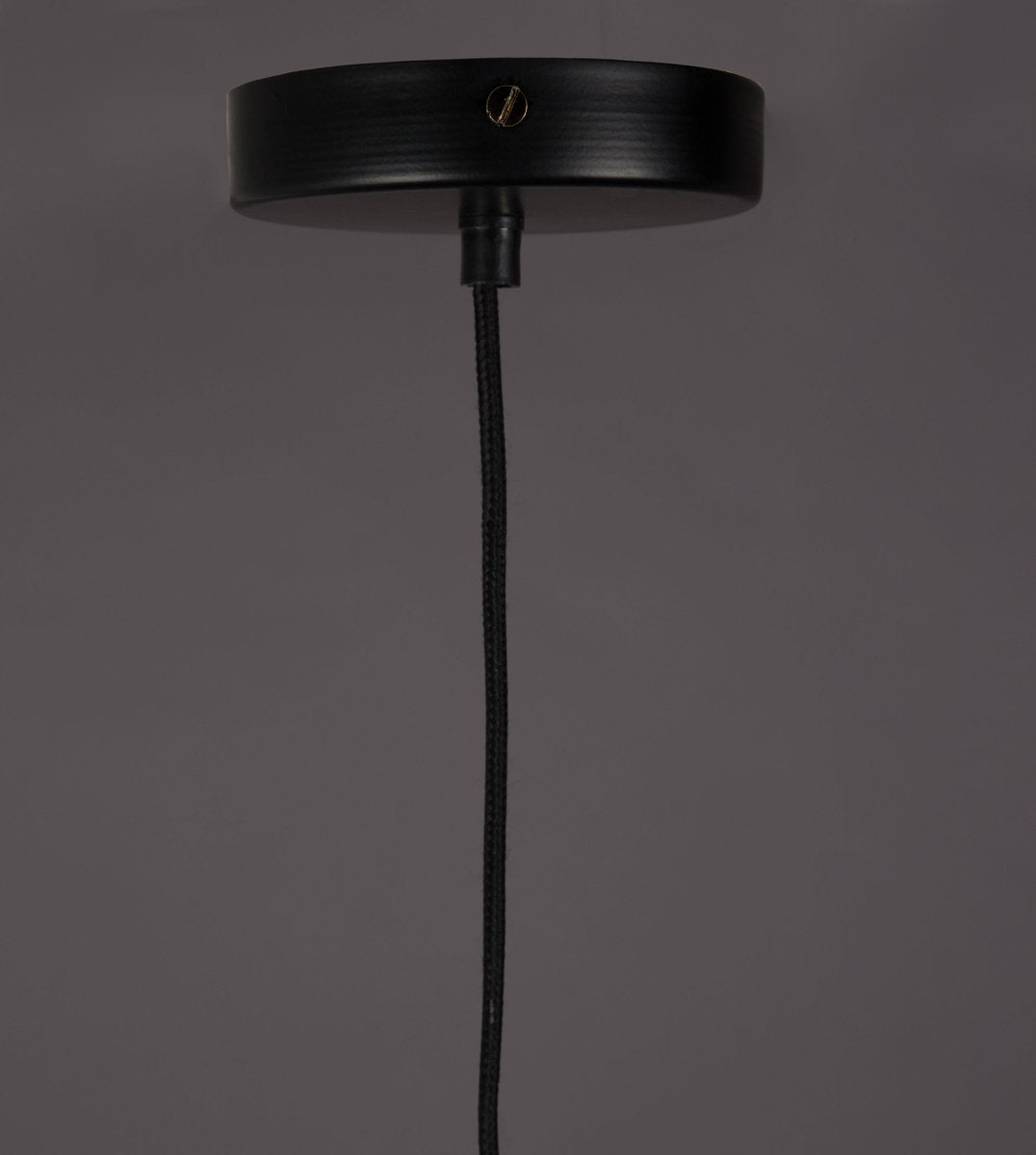 Dutchbone Tan Pendelleuchte Schwarz - 230 V - 12x12x150cm