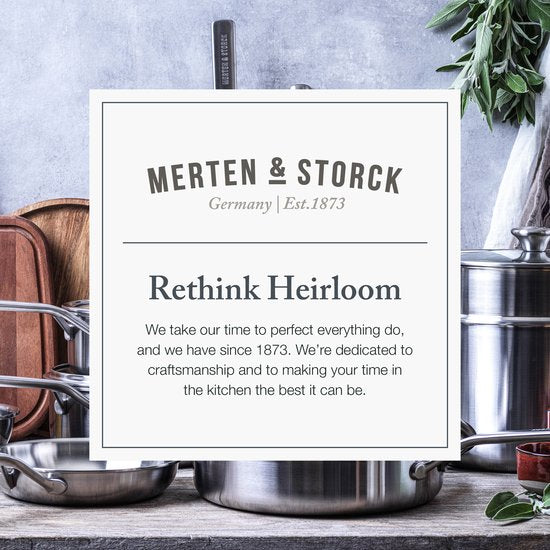 Merten & Storck Edelstahl-Kochgeschirr-Set 4-teilig