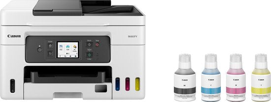 Canon MegaTank MAXIFY GX4050 – All-in-One-Tintenstrahldrucker mit Tintenbehälter – Weiß