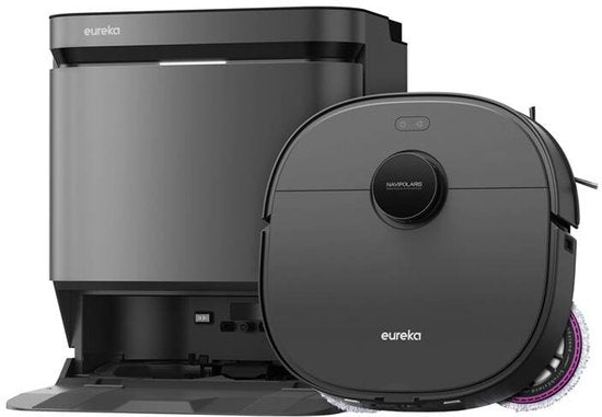 Eureka J15 Pro Ultra Black – Staubsaugerroboter mit Wischfunktion – selbstreinigend – intelligente Navigation