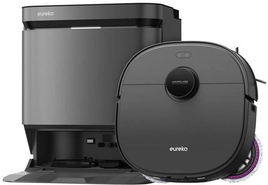 Eureka J15 Pro Ultra Black – Staubsaugerroboter mit Wischfunktion – selbstreinigend – intelligente Navigation