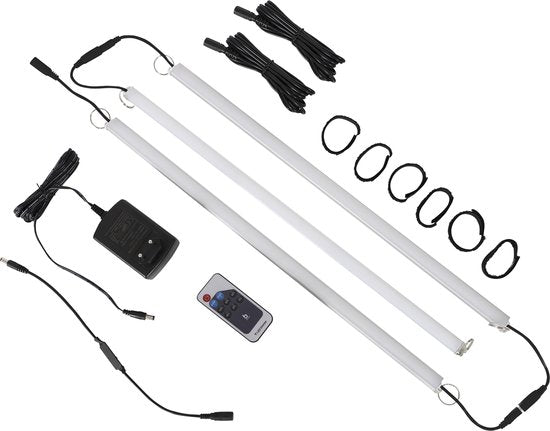 Bo-Camp - Zeltbeleuchtung - Slim Tube - 3 LED Streifen - Dimmbar - 22W
