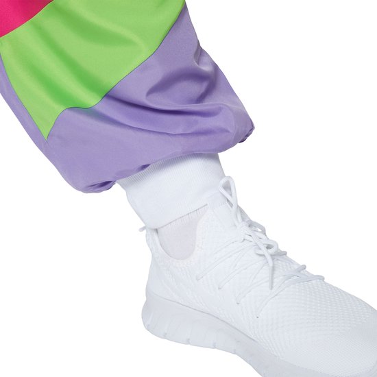 dressforfun - Herrenkostüm Retro 80er 90er Jogginganzug - lila, XXL - Kostüm Karneval - Halloween - Verkleiden - Partykleidung - Karnevalskleidung - Party - Partykleidung