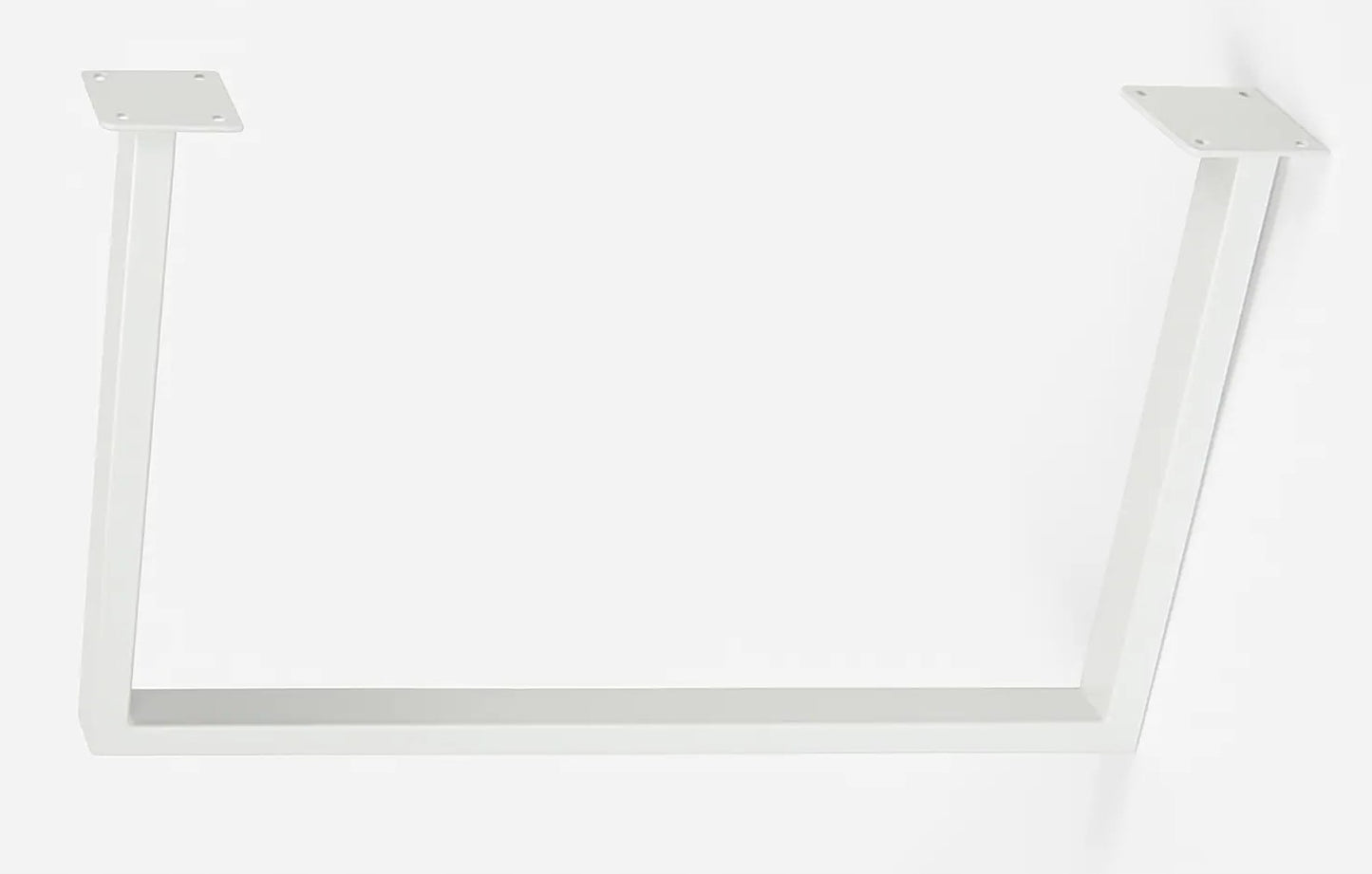 eSituro Wandgarderobe, rechteckig – Weiß – 114 x 6 x 30 cm