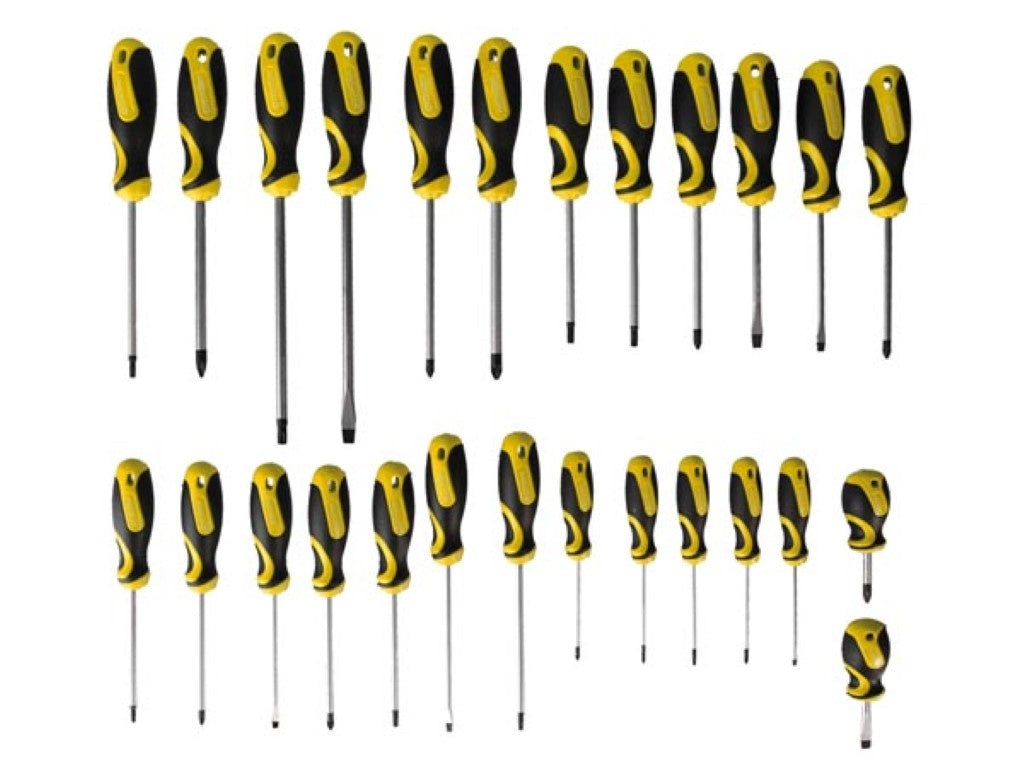 Schraubendreher-Set mit Halter - 26-teilig