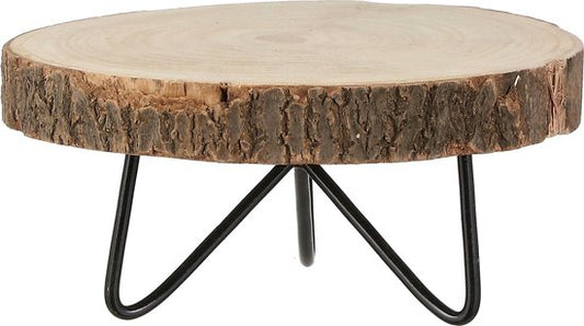 Mica Decorations Pia Trunk Beistelltisch - H14 x Ø29 cm - Hellbraun