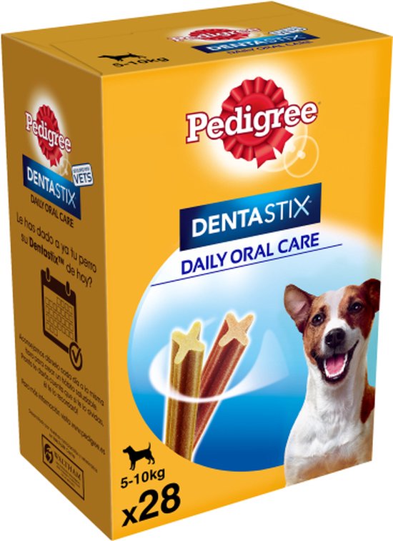 Pedigree Dentastix Mini für Hunde – Zahnpflegender Hundesnack – 7 Stück