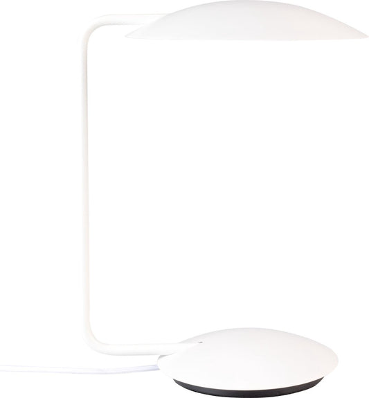 Zuiver Pixie Iron Schreibtischlampe - Weiß - Kabellänge 1,60 m - 230 V - 3W - 30x25x38.50