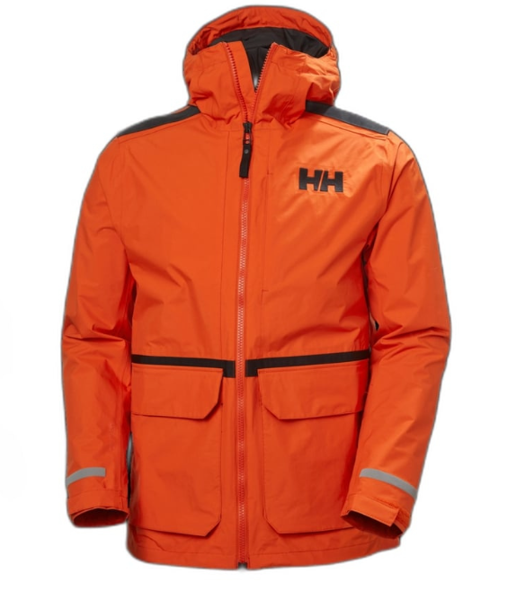 Helly Hansen Jacke - Stylisch und funktionell - Größe S - Orange - Unisex