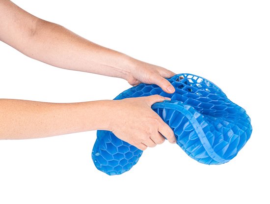 Vivamore Travel Pillow - Nackenkissen Flugzeug - Reisekissen mit kühlendem Gel - Schwarz