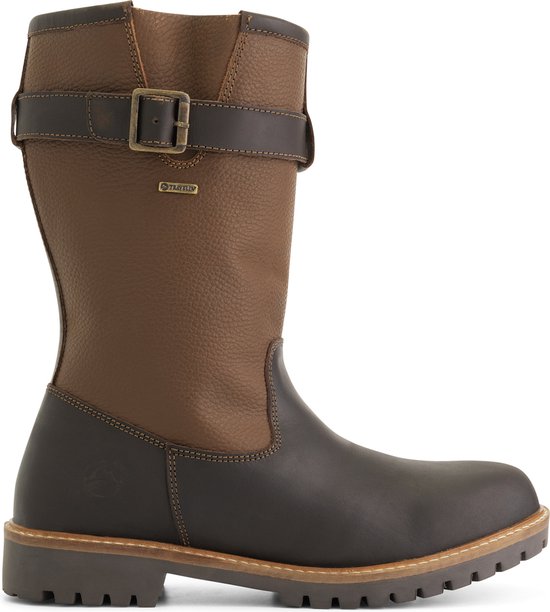 Travelin' Finnmark – Wasserdichter Herrenstiefel – Mit Wolle gefüttert – Dunkelbraun – Größe 48