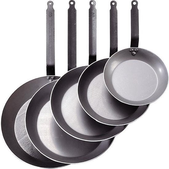 De Buyer Carbone Plus Bratpfanne - Ø Top 28 cm - Stahlblech