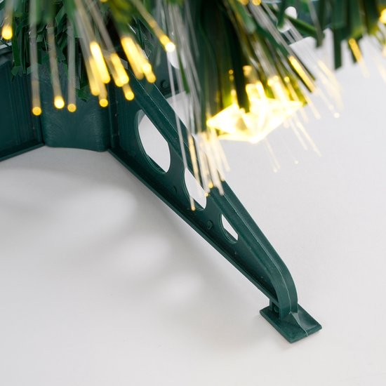Luca Lighting Mercury Kunstweihnachtsbaum mit Glasfaserbeleuchtung – H 45 x Ø 25 cm – Grün