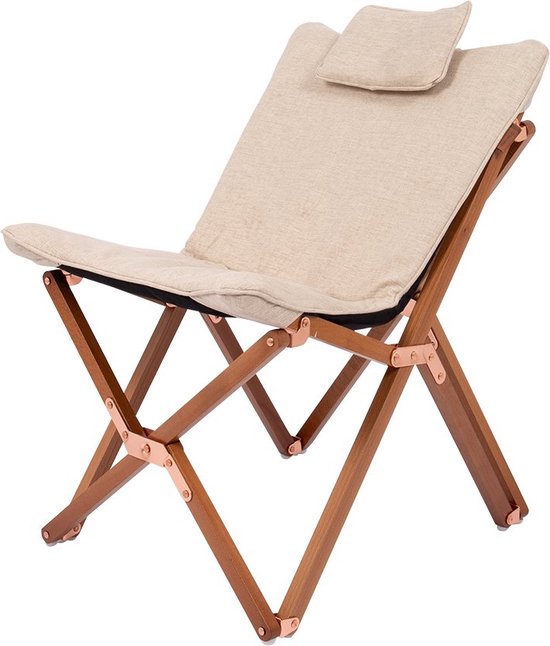 Bo-Camp - Urban Outdoor - Kinder Relaxsessel - Bloomsbury - S - Oxford Polyester - Beige