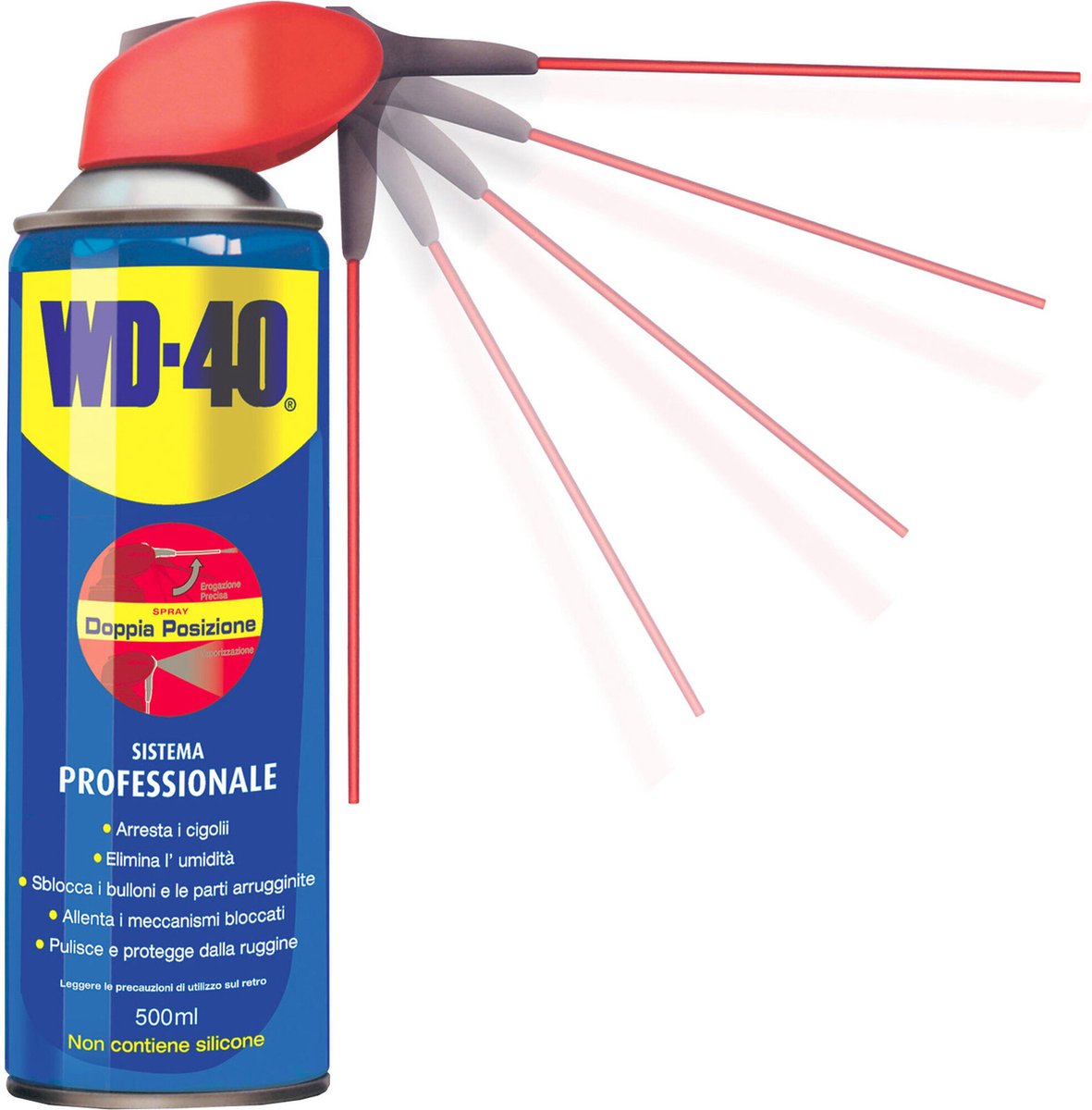 WD-40® Smart Straw® - 450 ml - Multi-Use-Spray zum Lösen, Schützen und Reinigen - Spray2Ways-Technologie