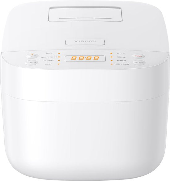 Xiaomi Multifunktionaler Reiskocher 4 l | Reiskocher | 10 Kochfunktionen | 30-Minuten-Schnellkochfunktion | 24-Stunden-Timer | 12 Stunden Warmhaltefunktion | Eierkocher