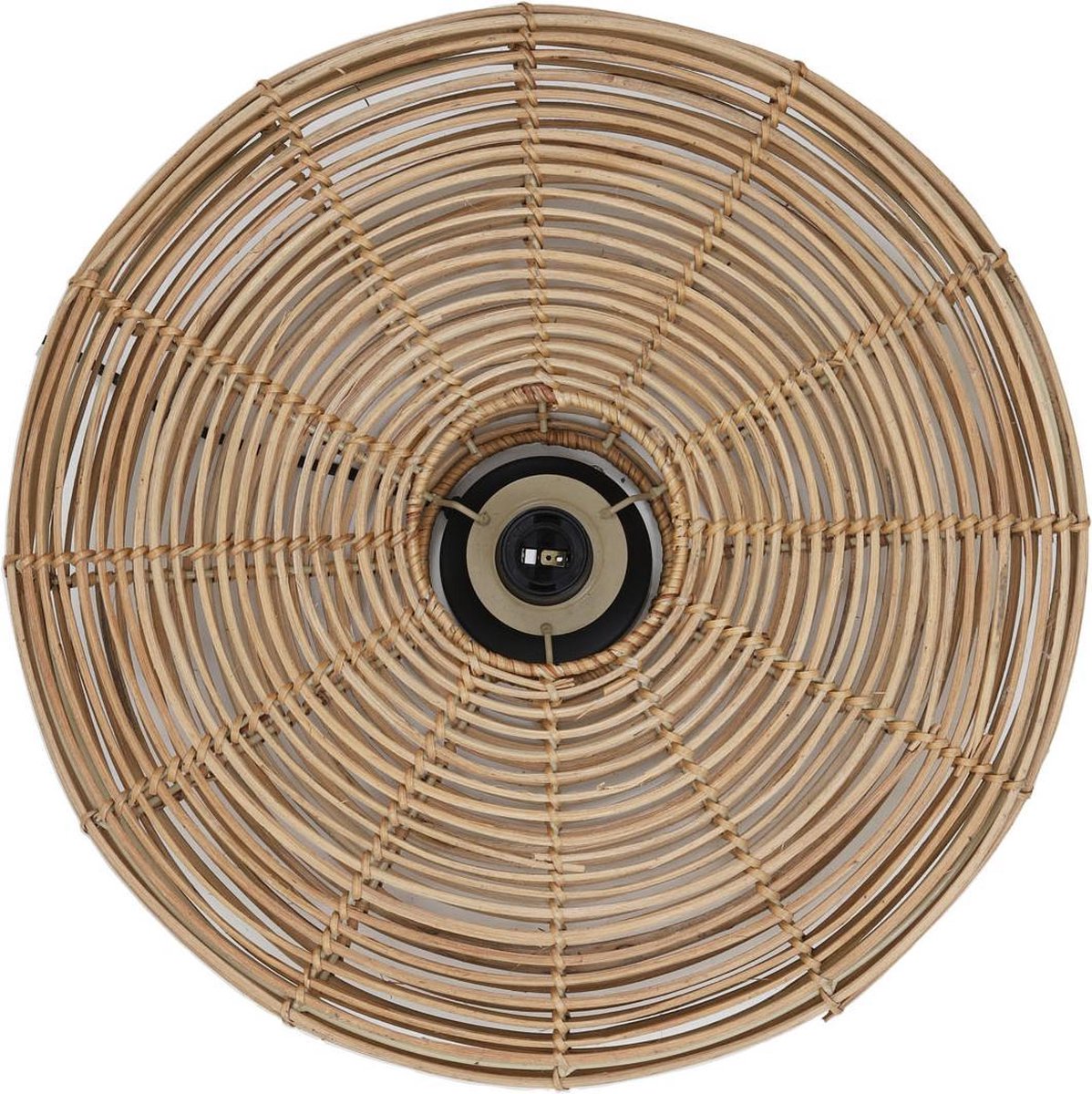Light & Living Wandleuchte Mataka Rattan Ø51 cm - Braun - Runde Wandleuchte - Innenbeleuchtung