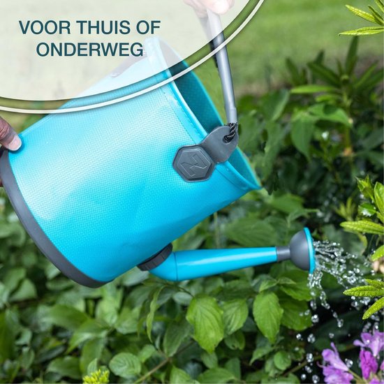 Colapz Faltbarer Eimer und Gießkanne 9 l – Kanister mit Hahnen 7 bis 9 Liter – Eimer mit verschließbarem Deckel – Blau – BPA-frei – 27 x 22 x 22 cm – Camping mit Wohnwagen und Wohnmobil im Jahr 2025