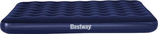 Bestway Pavillo Luftmatratze mit beflockter Oberfläche – Queen-Size – 203 x 152 x 22 cm – 67003 – Blau