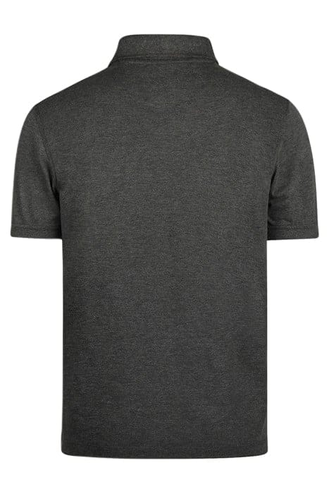 McGregor Klassisches Poloshirt für Herren, Dunkelgrau meliert, XL