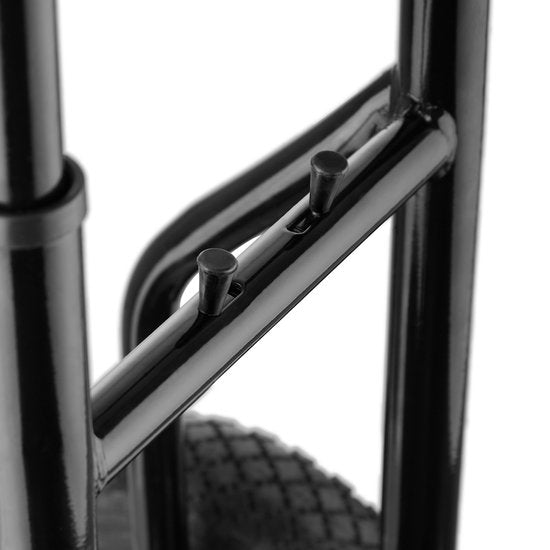 tectake - Trolley bis 100kg - Transportwagen - robust mit ausziehbarem Rahmen.