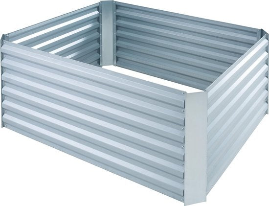 tectake - Hohe Pflanzgefäße Salvia verzinkt - 403446