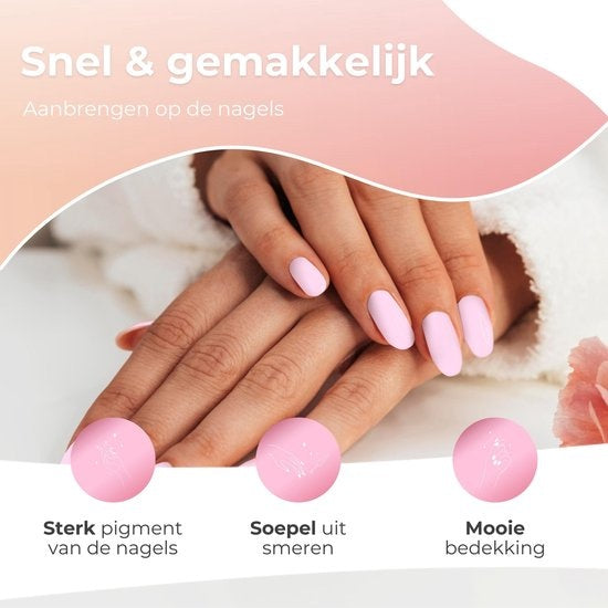 Moods Gel Polish 6-teiliges Set - Gel-Nagellack - 8ML - Sommer auf Hawaii - Gellack - Nägel - Gel Polish Starter Pack - Pastellfarben