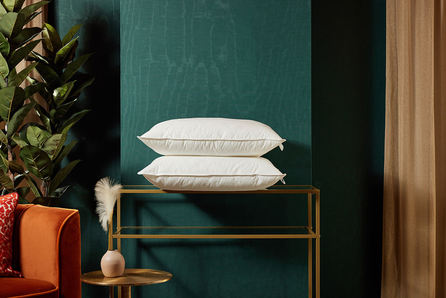 Van der Valk Pillow Suite - 60x70 cm - Synthetik - Hotelqualität - Weich - Weiß
