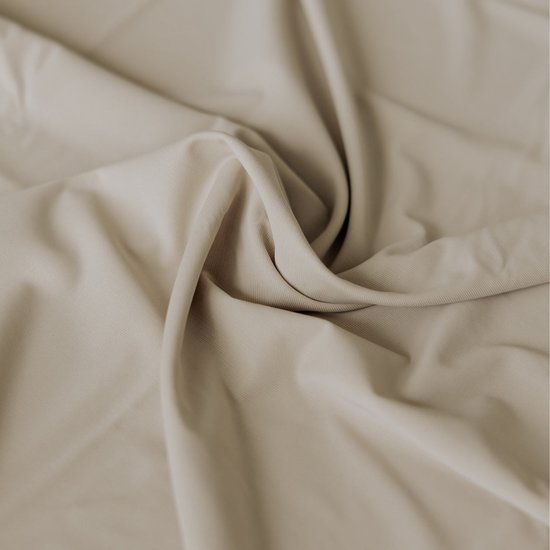 HappyBed Taupe Kissenbezug-Set, 2er-Pack – 60 x 70 cm – 100 % Mikrofaser – Ultimativer Schlafkomfort