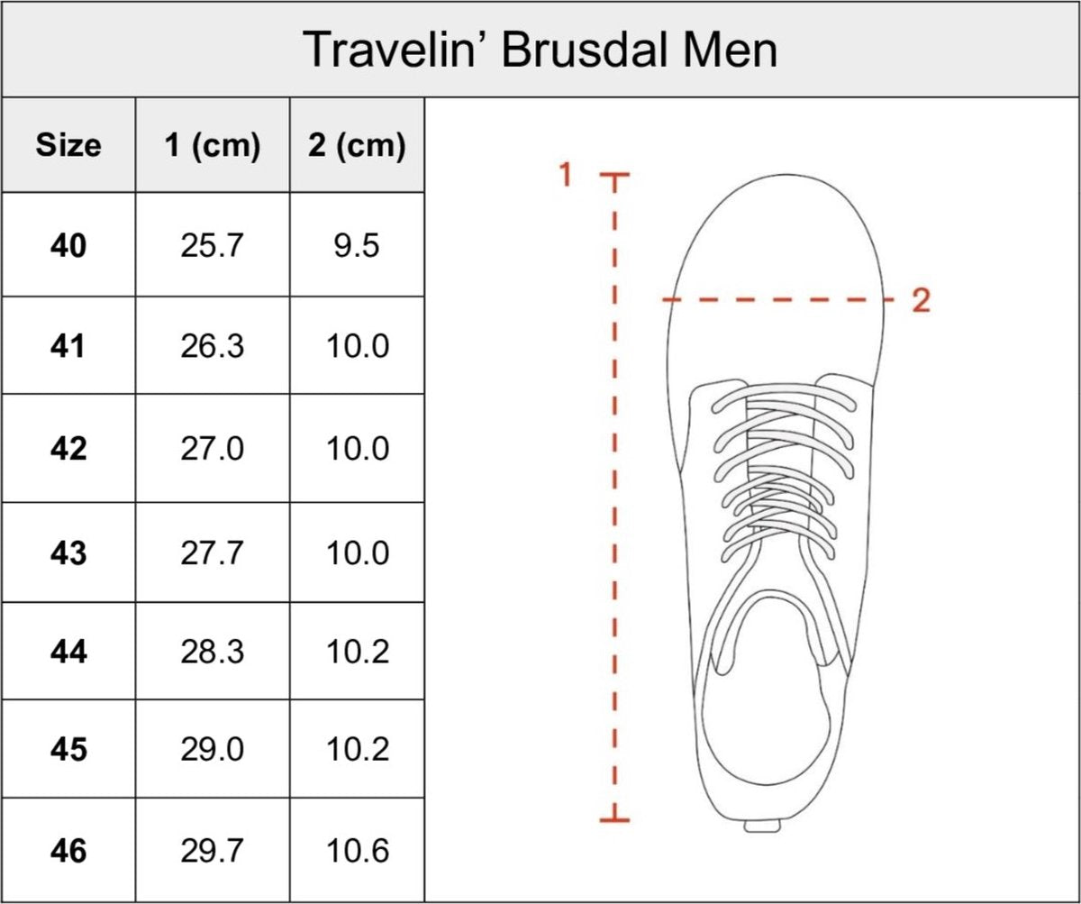 Travelin' Brusdal - Herren Outdoor-Sandalen - Leichtgewicht - Outdoor-Sandalen - Dunkelbraun - Größe 43