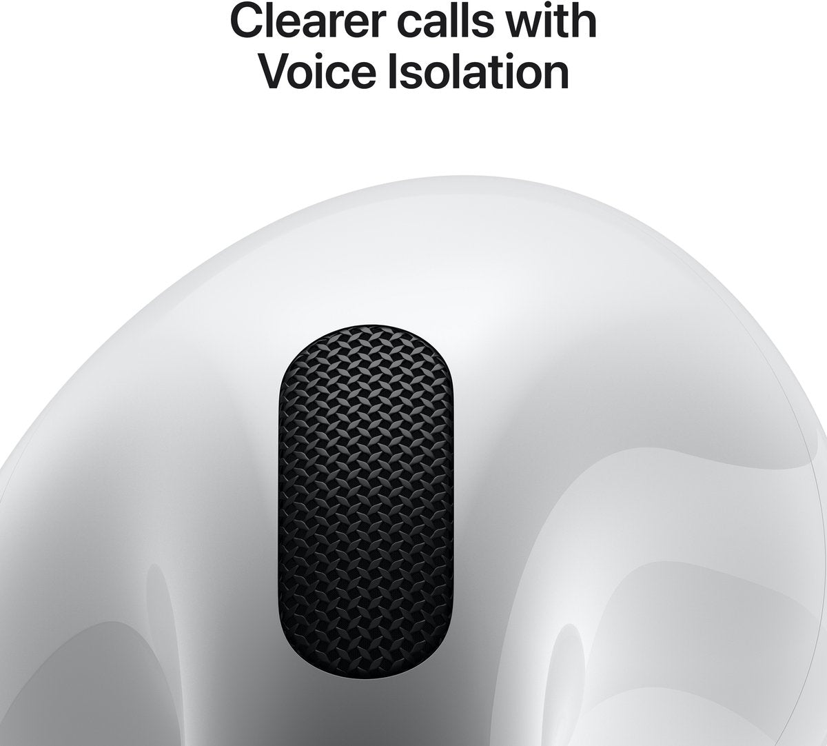 Apple AirPods 4 - Drahtlose Ohrhörer - Aktive Geräuschunterdrückung - USB-C-Ladegehäuse - Weiß
