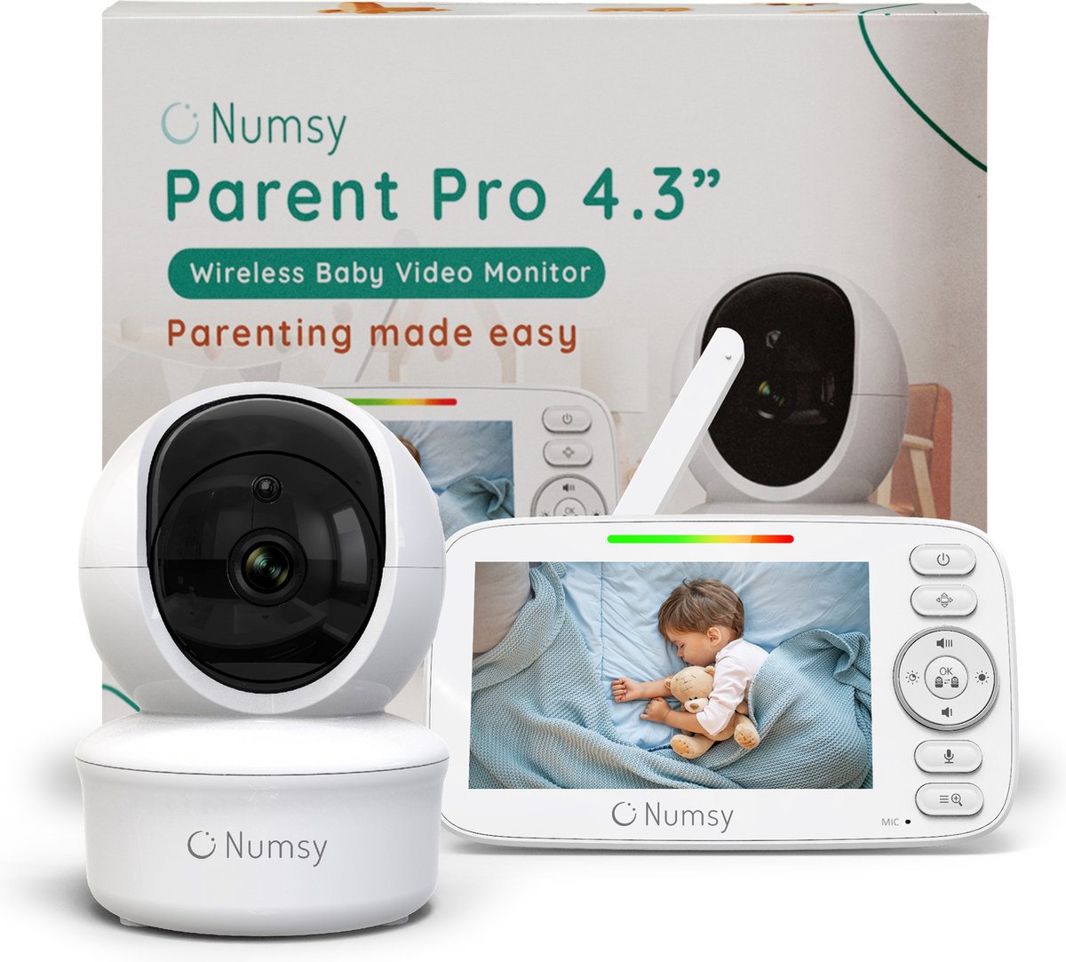Numsy Parent Pro - Babyphone - Videokamera