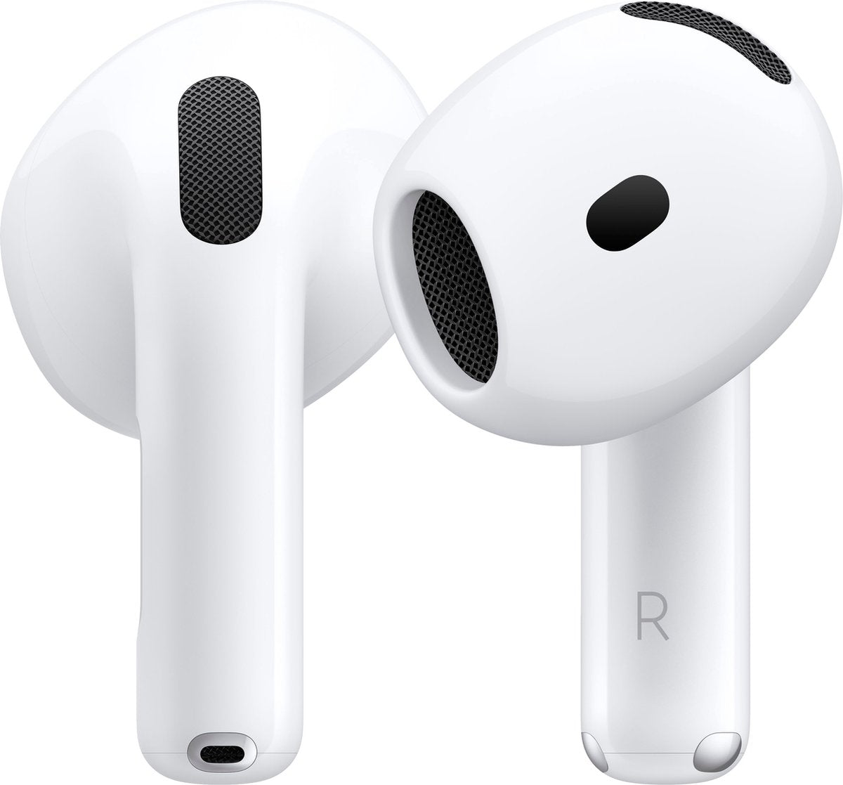 Apple AirPods 4 - Drahtlose Ohrhörer - Bluetooth 5.3 - USB-C-Ladegehäuse - Spatial Audio - Weiß
