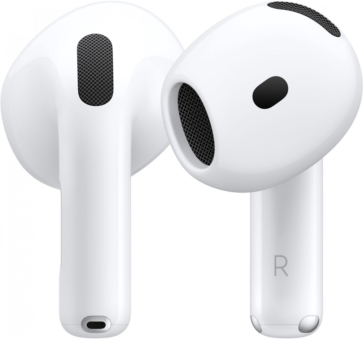 Apple AirPods 4 - Drahtlose Ohrhörer - Aktive Geräuschunterdrückung - USB-C-Ladegehäuse - Weiß