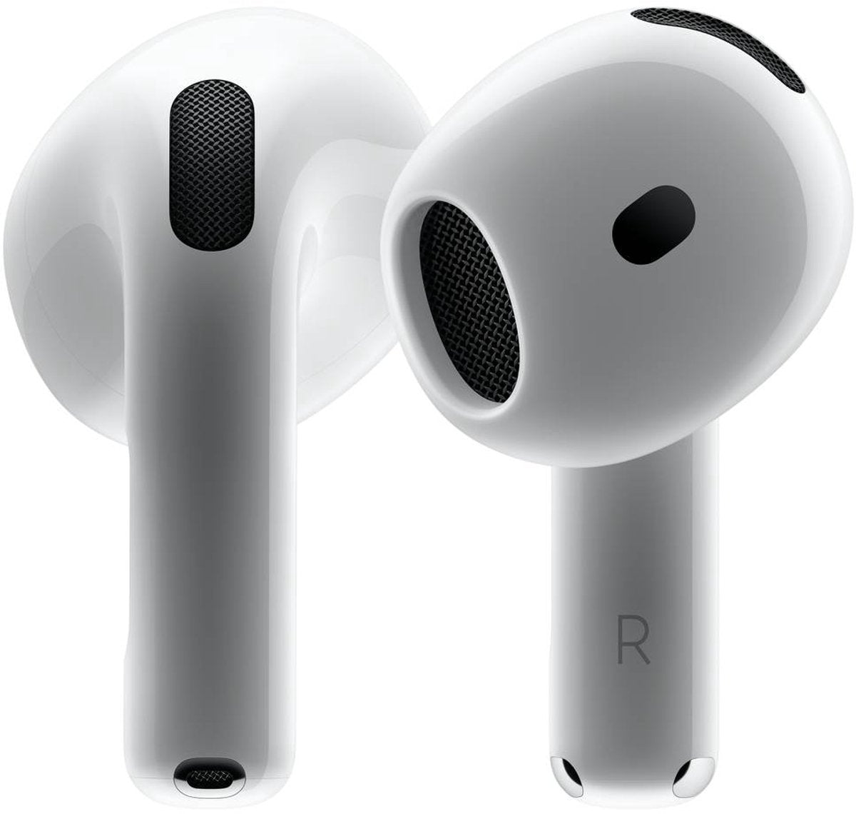 Apple AirPods 4 - Drahtlose Ohrhörer - Aktive Geräuschunterdrückung - USB-C-Ladegehäuse - Weiß