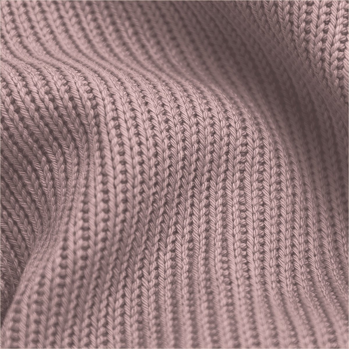 Auronic Wärmekissen - Gestrickt - 45x45 cm - Kabellos - Wiederaufladbar - Elektrisch - Infrarot - Puderrosa