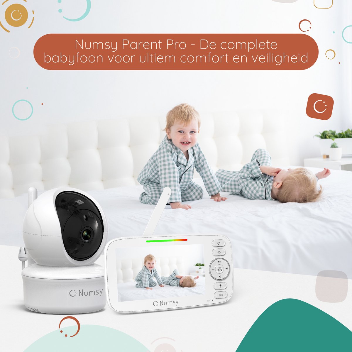 Numsy Parent Pro - Babyphone - Videokamera