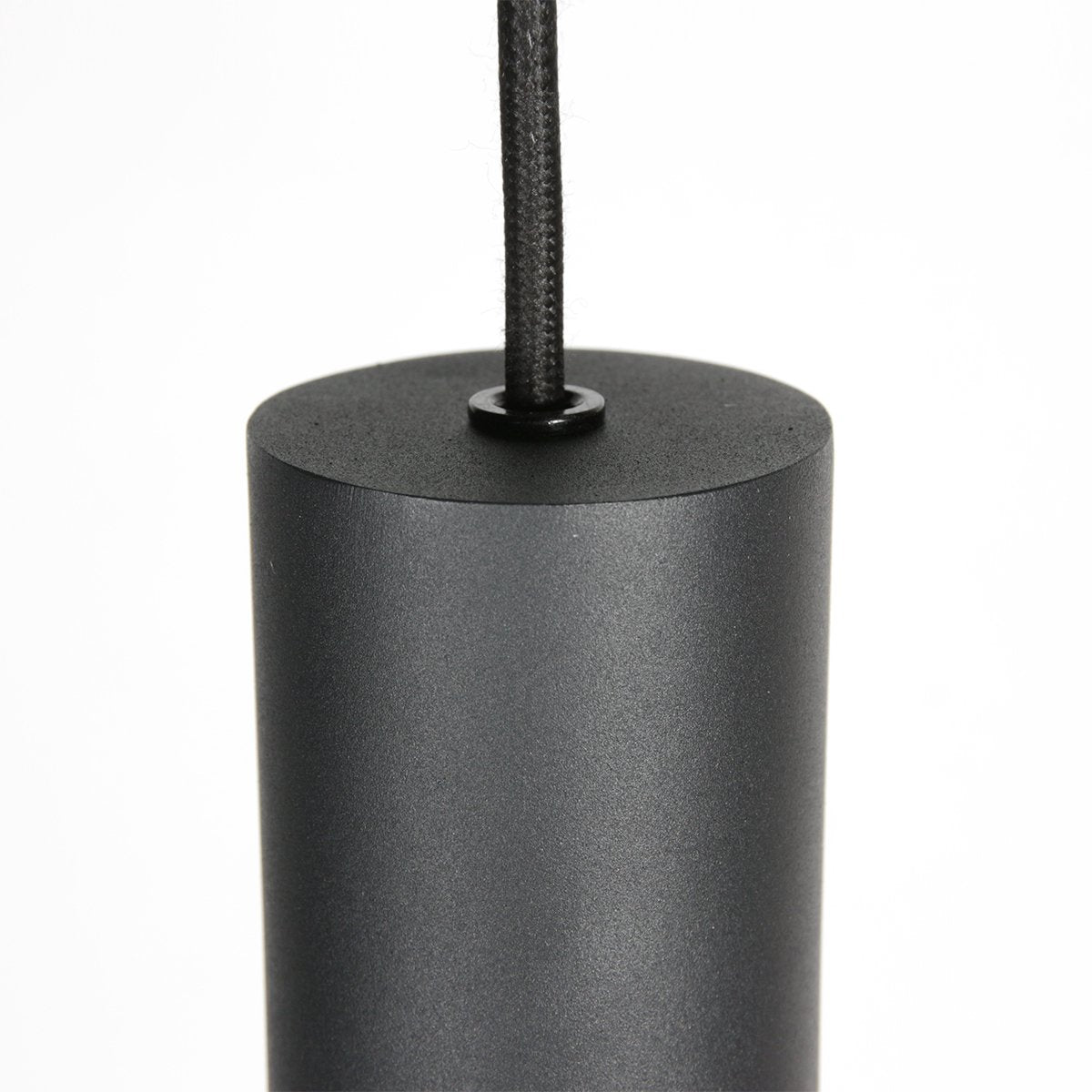 Mexlite Pendelleuchte DownLume - 5-flammig - Schwarzes Metall - Große Esstischlampe - GU10 - Modernes Design