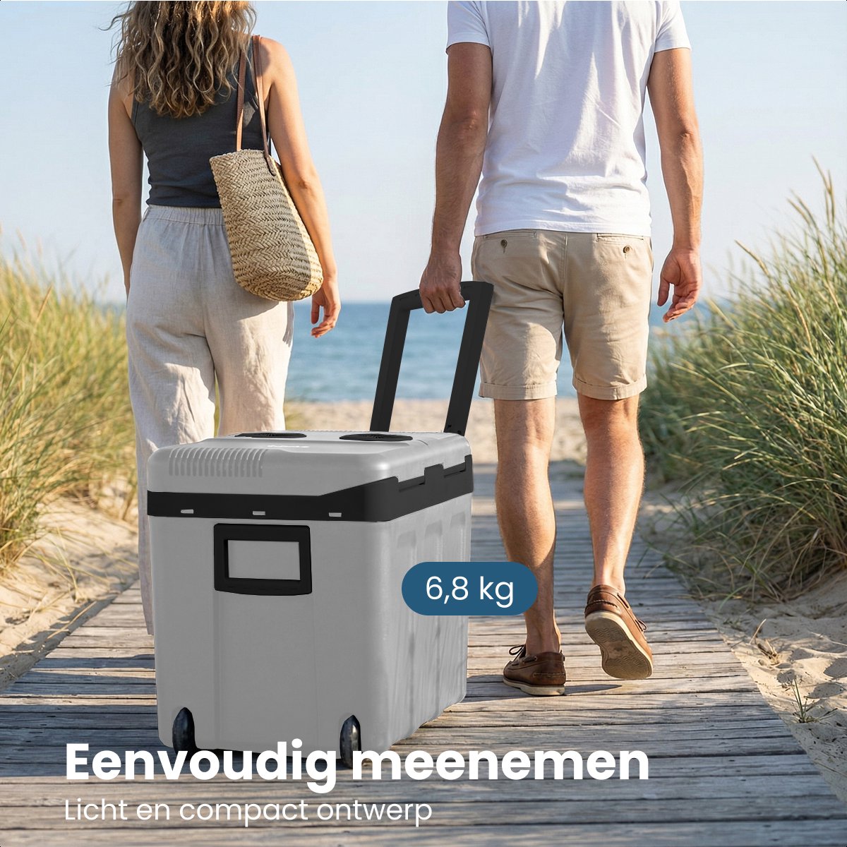 Auronic elektrische Kühlbox - 40L - Kühlung und Heizung - 12V/230V - tragbar