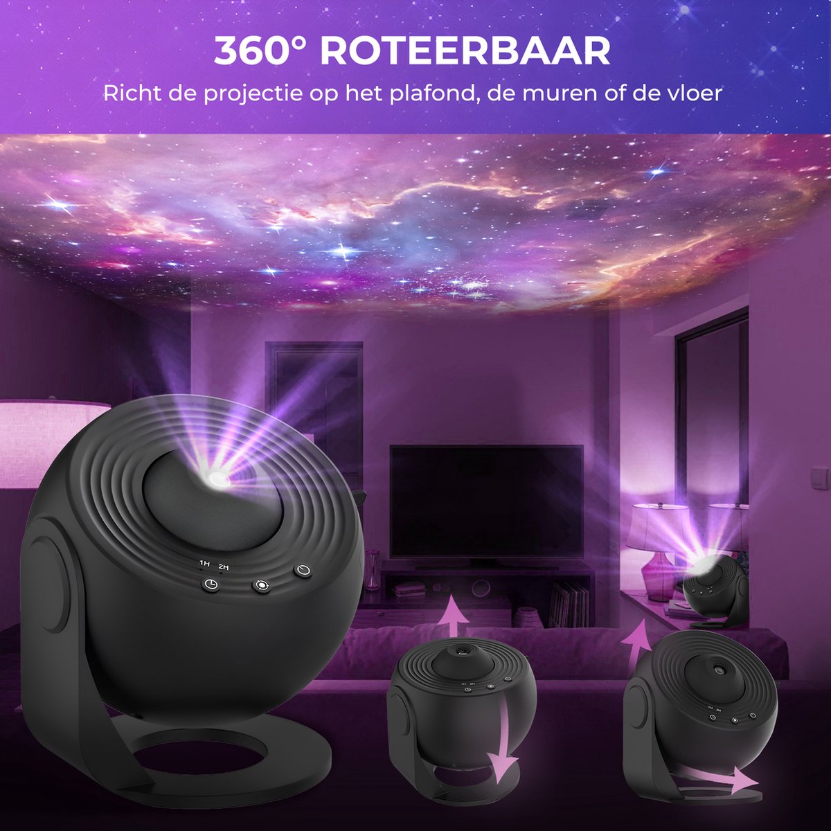 MostEssential Premium 12-in-1-Projektorlampe - 3000 lm - 12 W - Schwarz