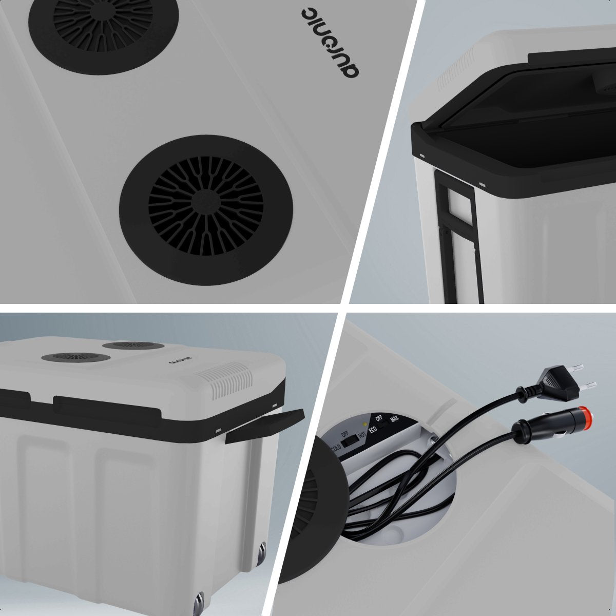Auronic elektrische Kühlbox - 40L - Kühlung und Heizung - 12V/230V - tragbar