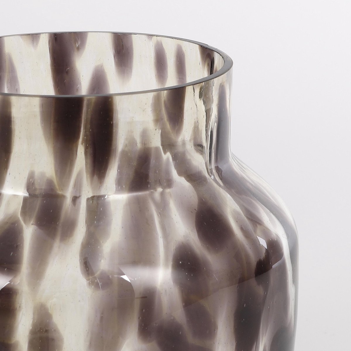 Mica Decorations Pantera Vase - H23 x Ø21 cm - Braun