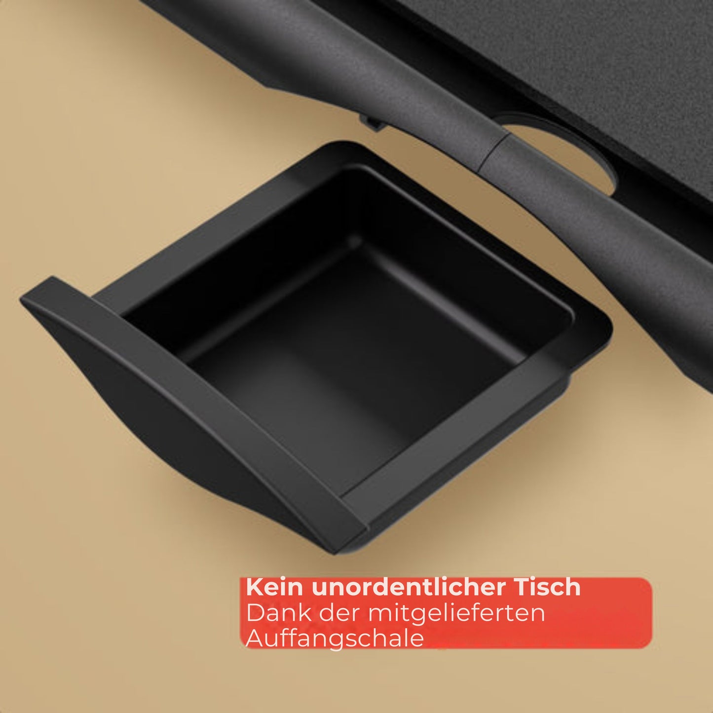 KitchenBrothers Elektrische Grillplatte XL - 2000W - Teppanyaki - Schwarz